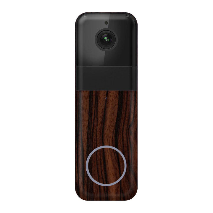 Wyze Video Doorbell Pro Wood Series Ebony Skin