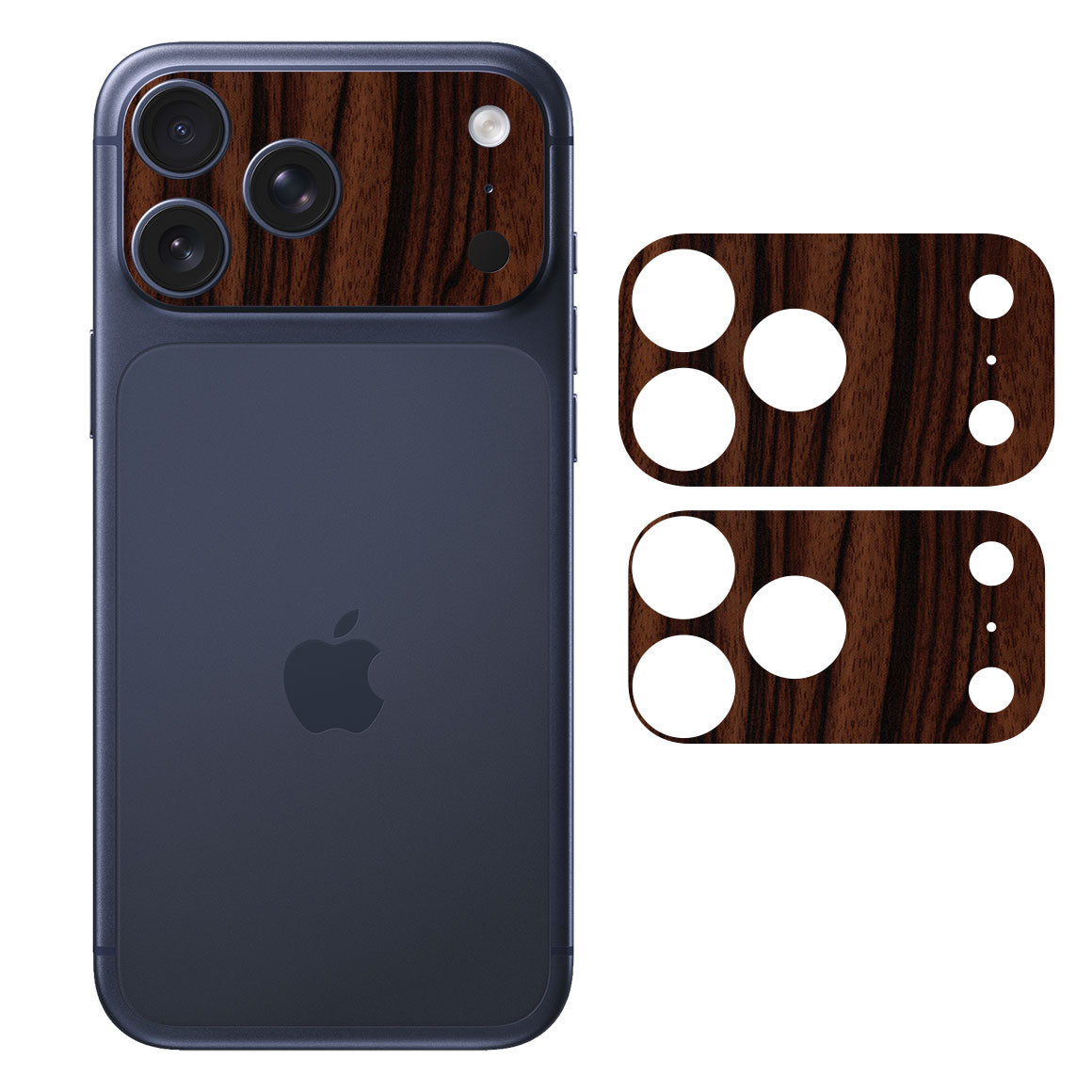 iPhone 17 Pro Max Camera Bar (Plateau) Wood Series Ebony