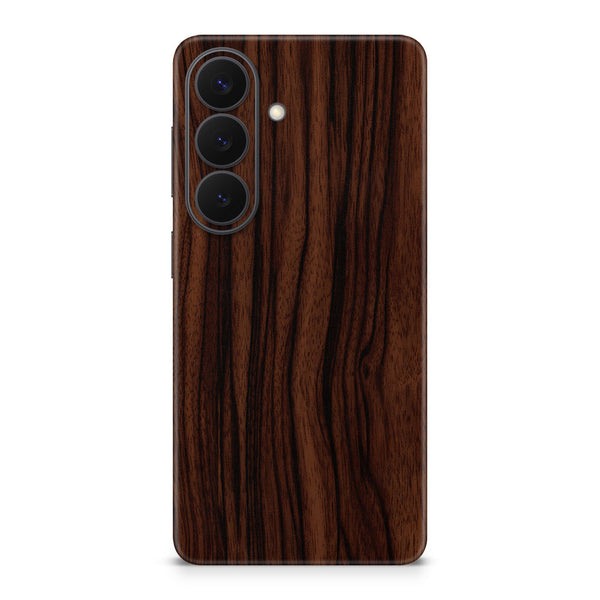Galaxy S26 Wood Series Ebony Skin