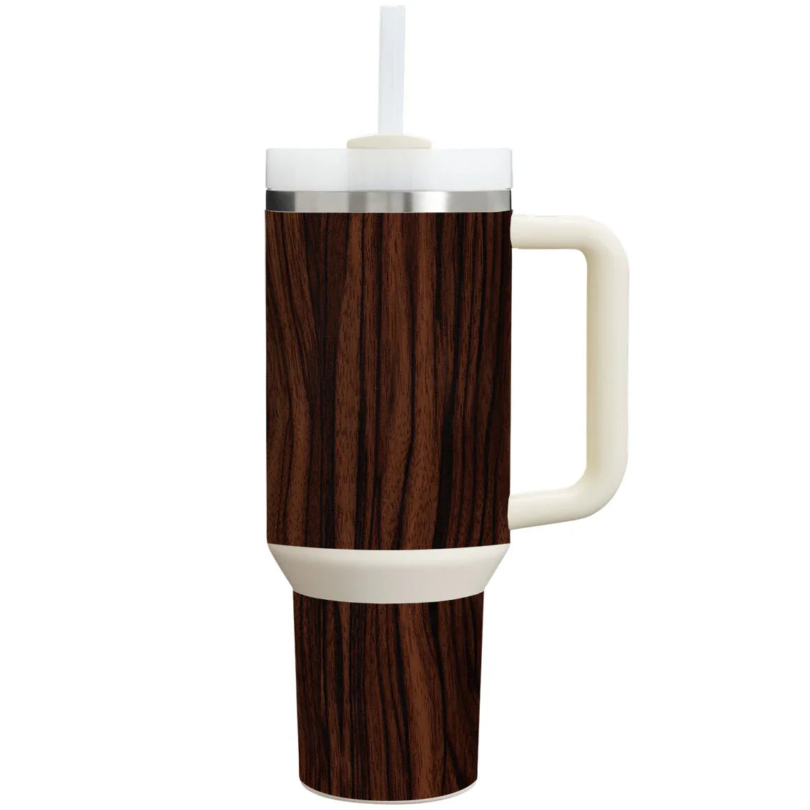 Stanley Personalized Tumbler Wood Series Ebony Skin