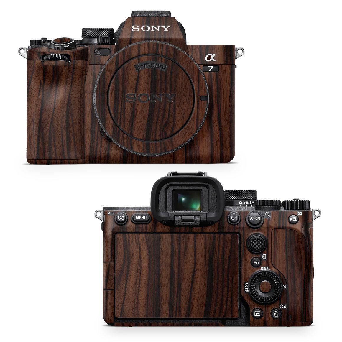 Sony A7 IV Mirrorless Camera Wood Series Skins - Slickwraps