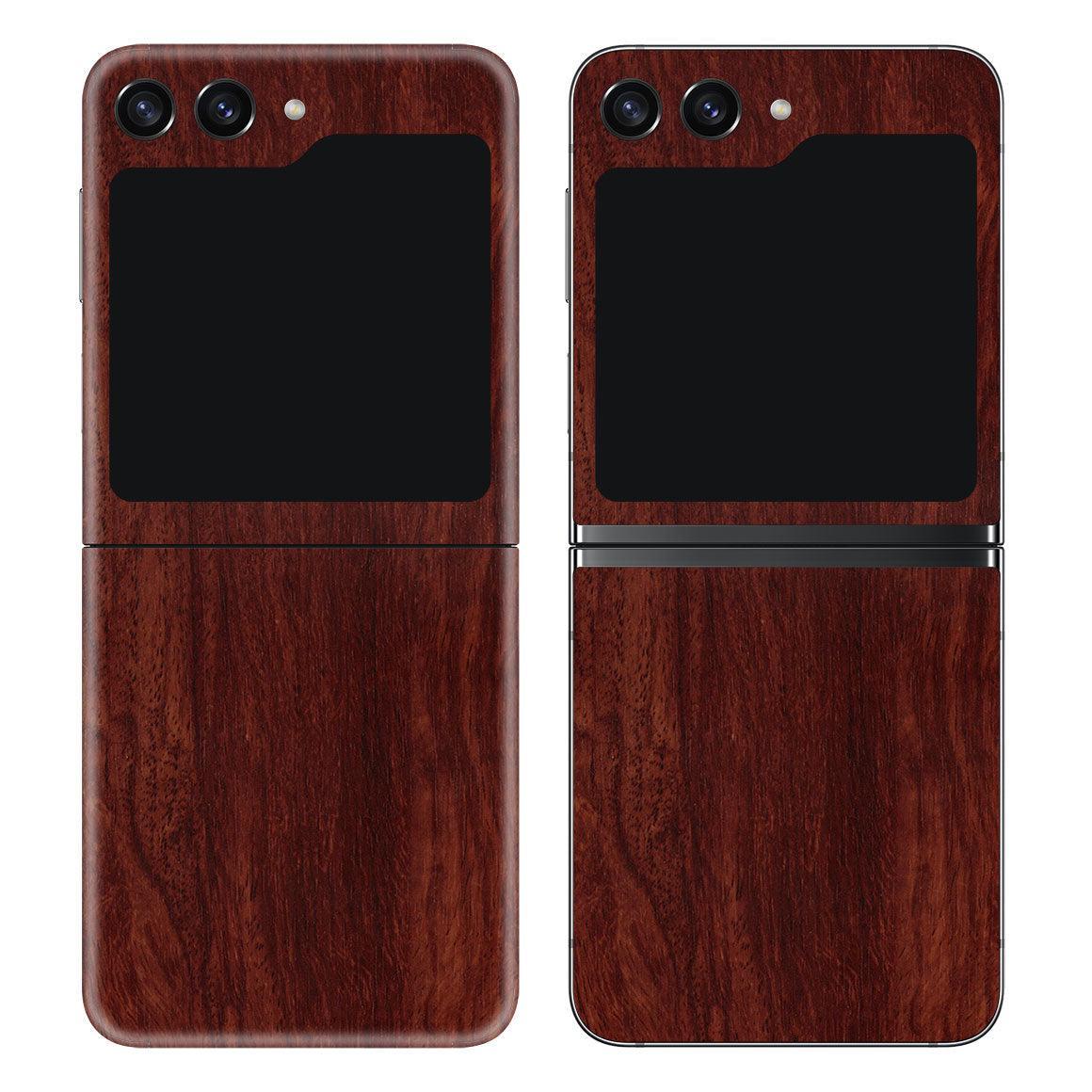 Galaxy Z Flip 5 Wood Series Skins - Slickwraps