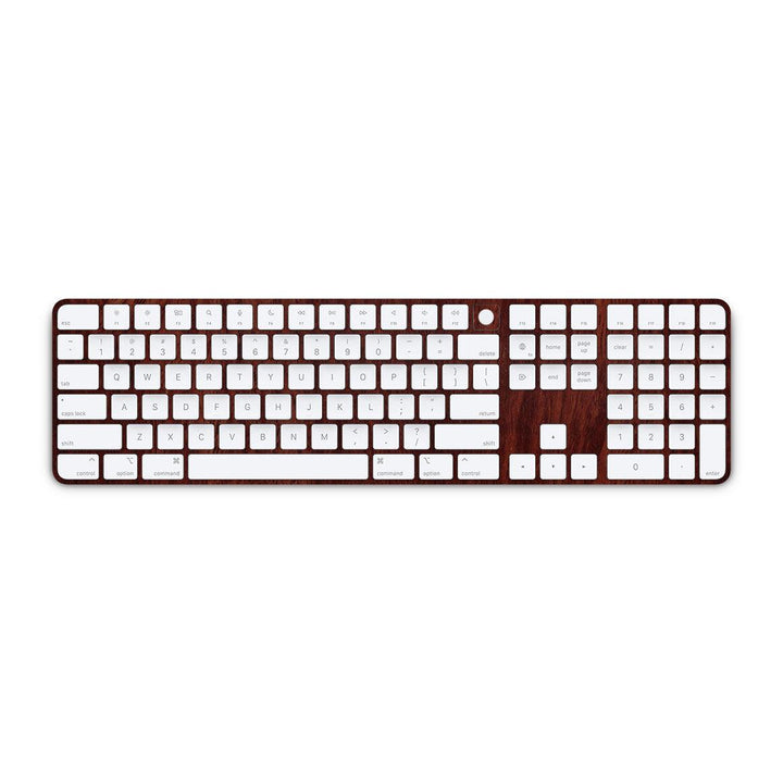 Magic Keyboard with Touch ID and Numeric Keypad Wood Series Skins - Slickwraps