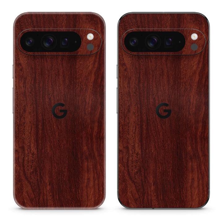Pixel 10 Pro XL Wood Series Mahogany Skin