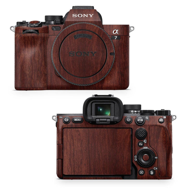 Sony A7 IV Mirrorless Camera Wood Series Skins - Slickwraps
