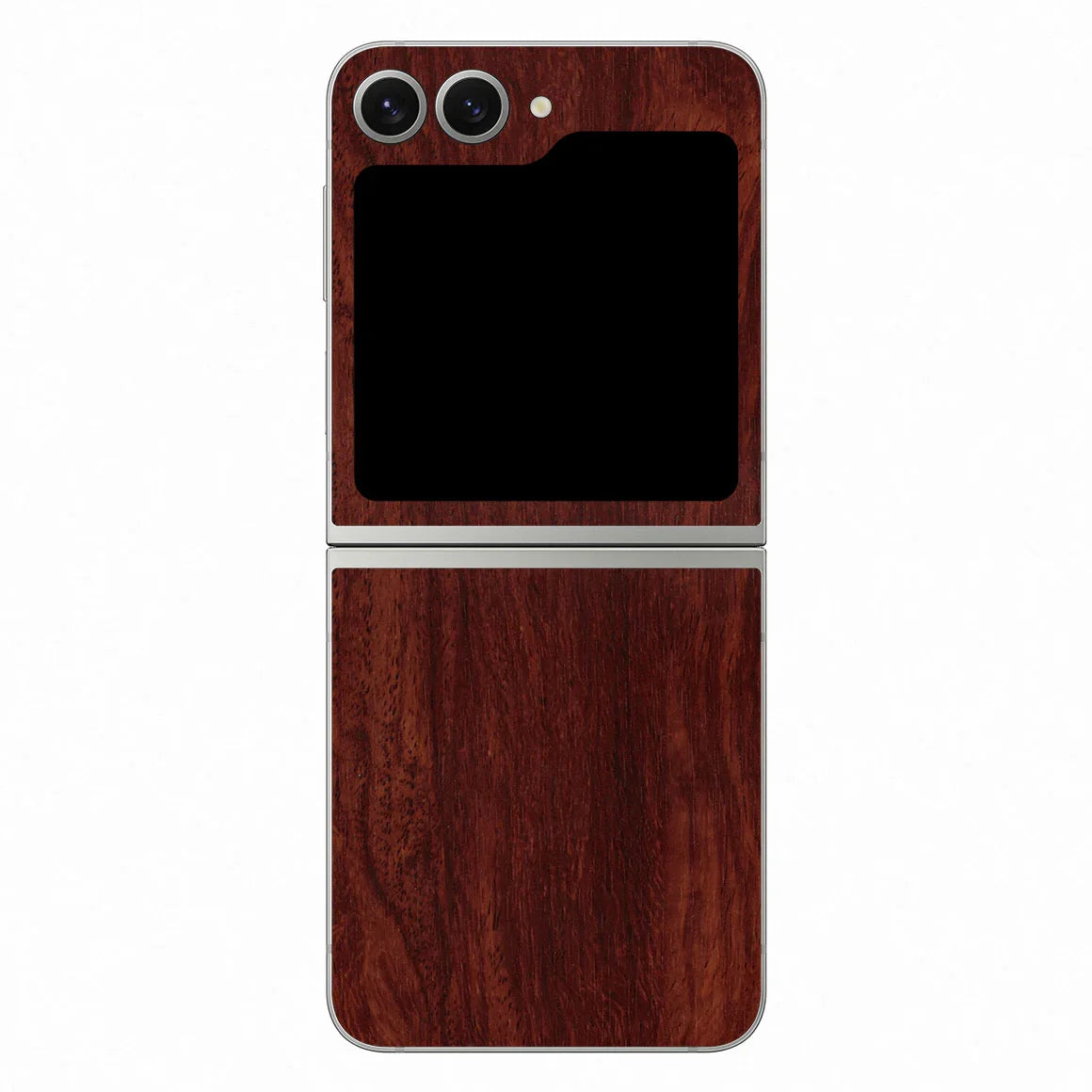 Galaxy Z Flip 6 Wood Series Mahogany Skin