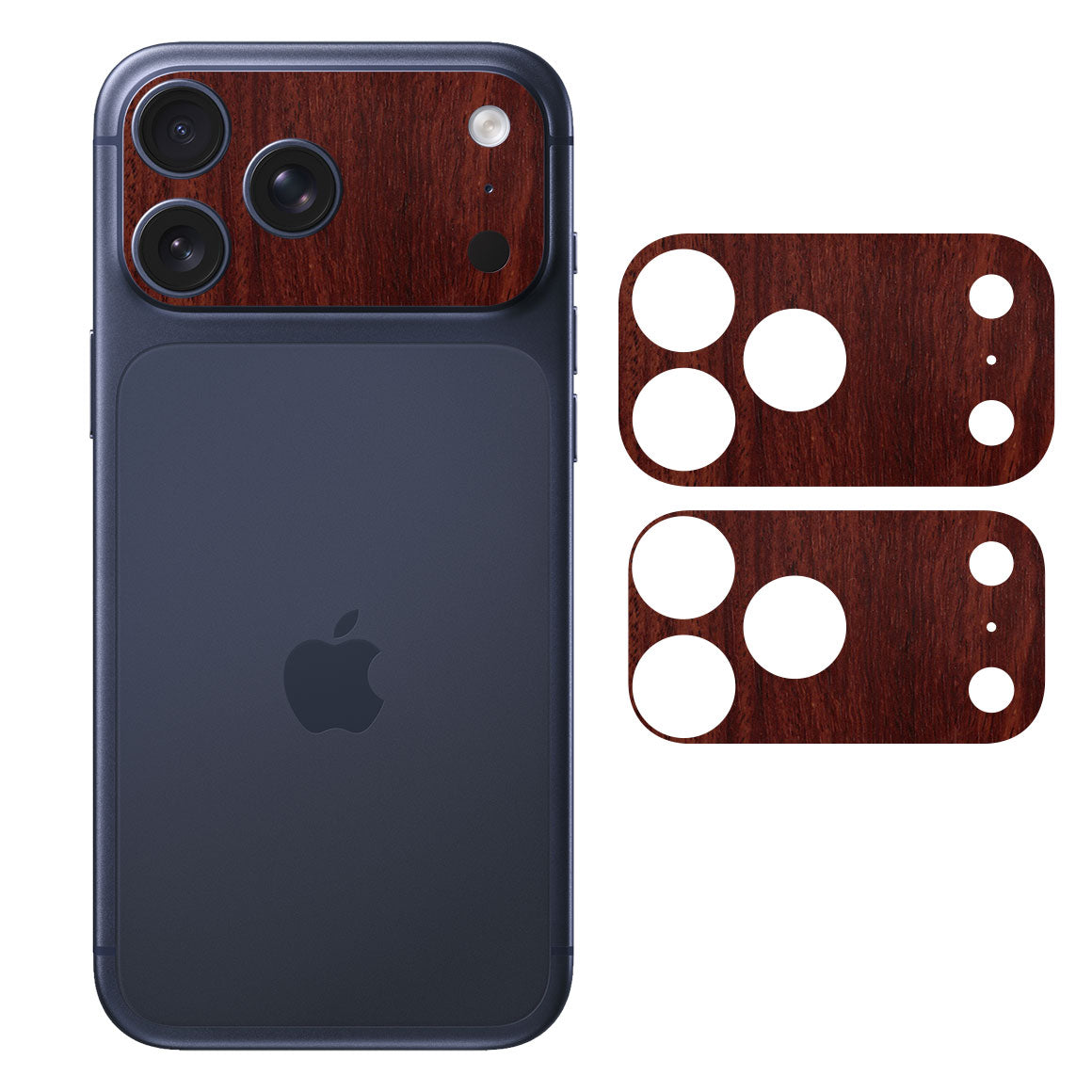 iPhone 17 Pro Max Camera Bar (Plateau) Wood Series Mahogany