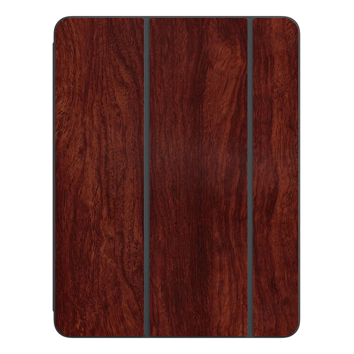 Smart Folio for iPad Pro 13-inch (M4) Wood Series Mahogany Skin