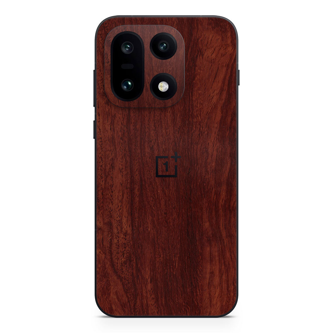 OnePlus 15 Wood Series Mahogany Skin