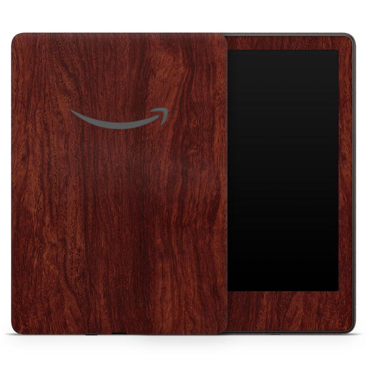 Kindle Paperwhite 6.8" 11th Gen Wood Series Mahogany Skin
