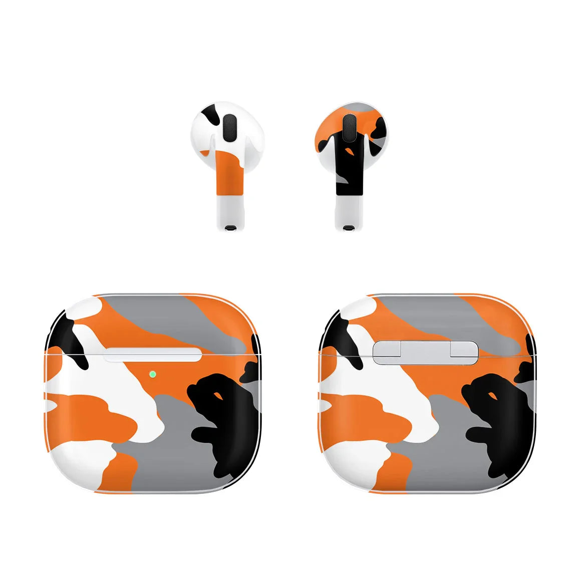 AirPods 5 Camo Series Orange Skin