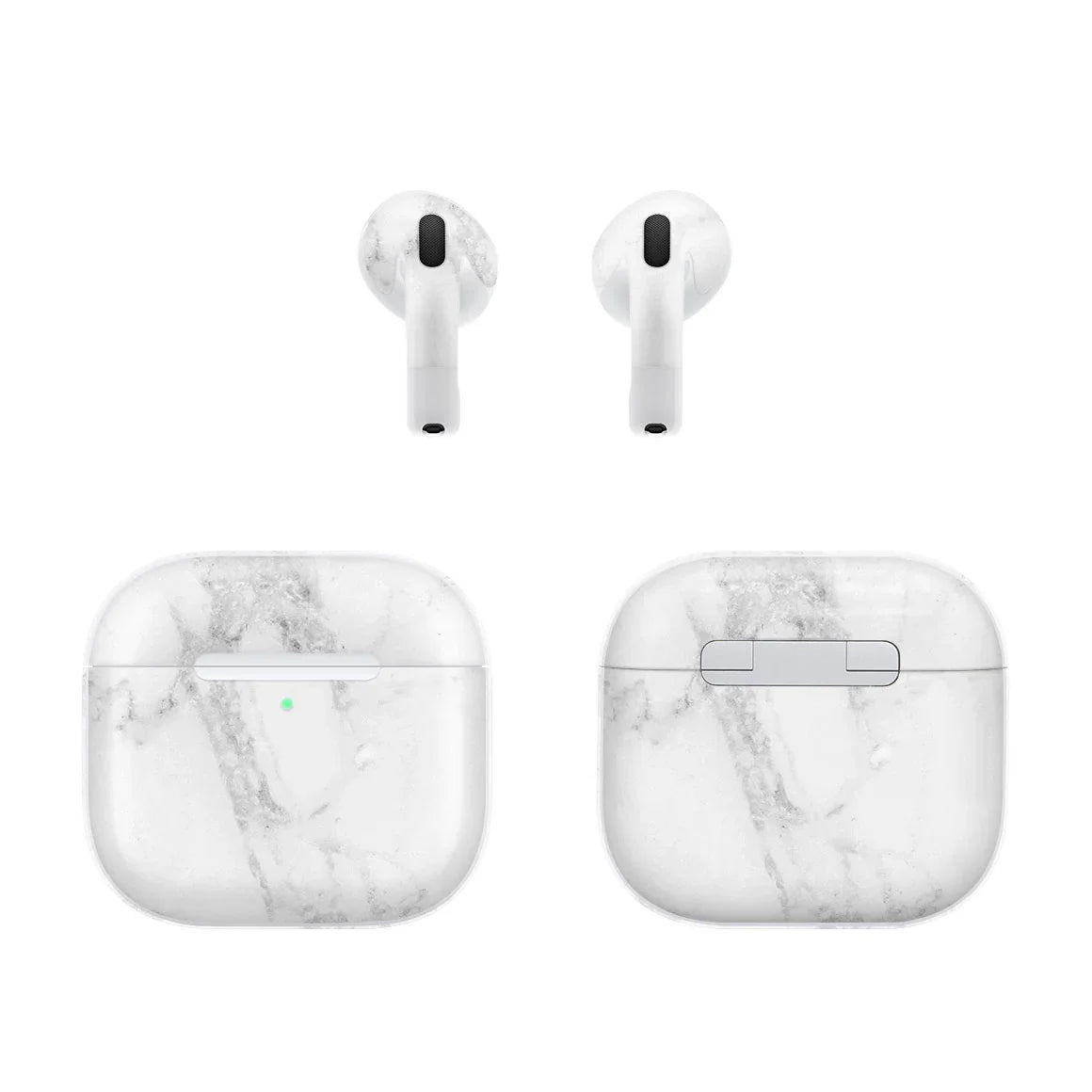 AirPods 5 Marble Series White Skin