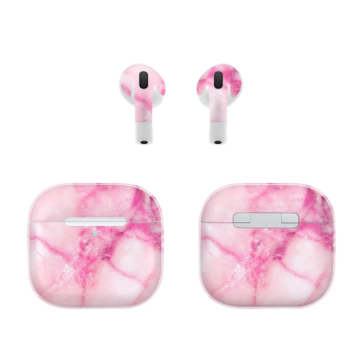 AirPods 5 Marble Series Pink Skin