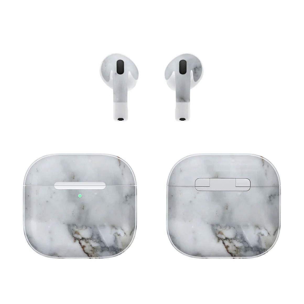 AirPods 5 Marble Series Gray Skin