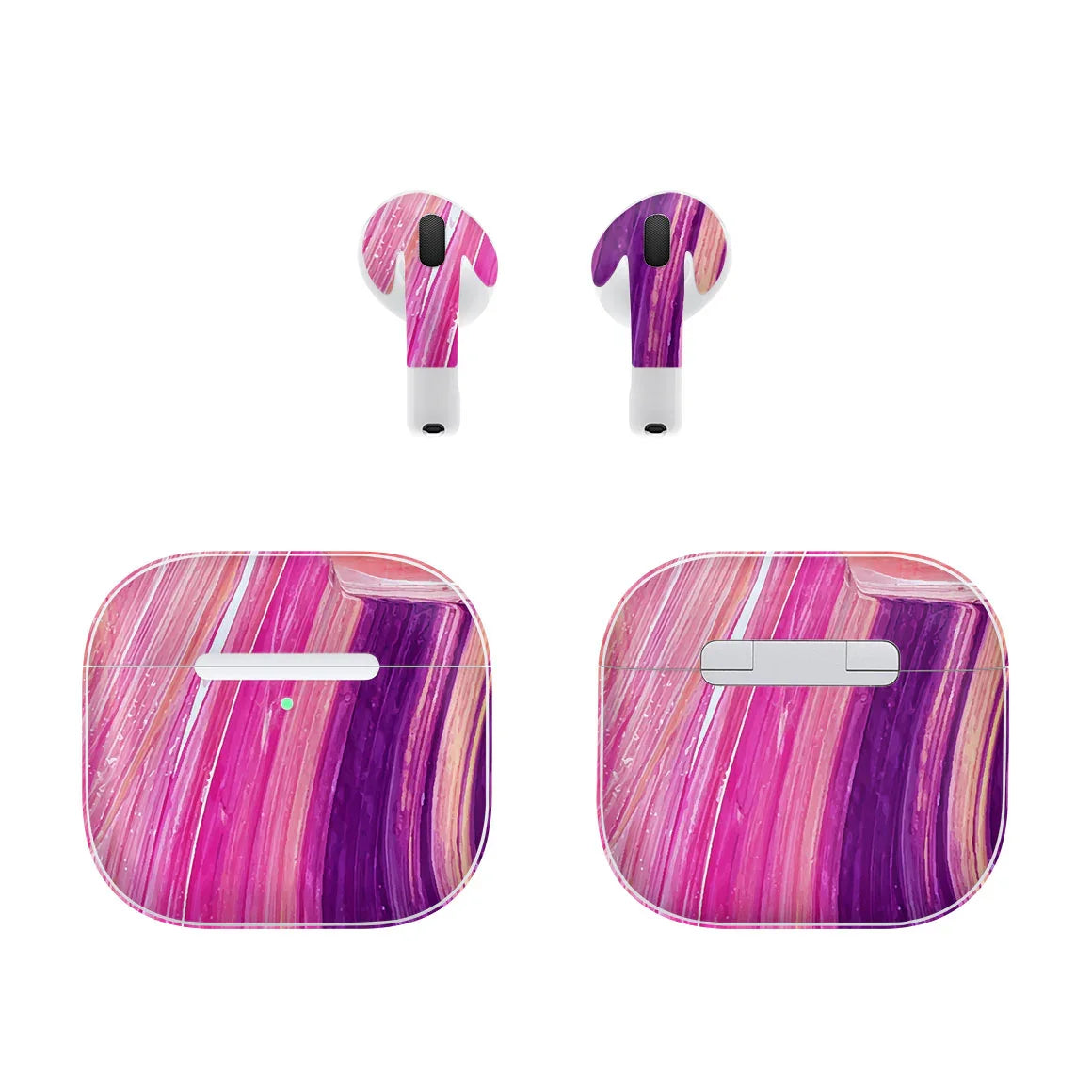 AirPods 5 Oil Paint Series Pink Brushed Skin