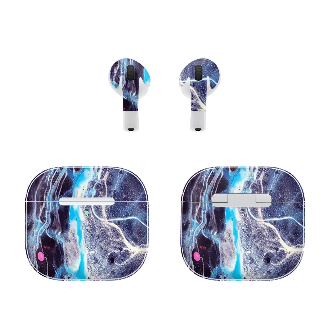 AirPods 5 Oil Paint Series Dark Waves Skin