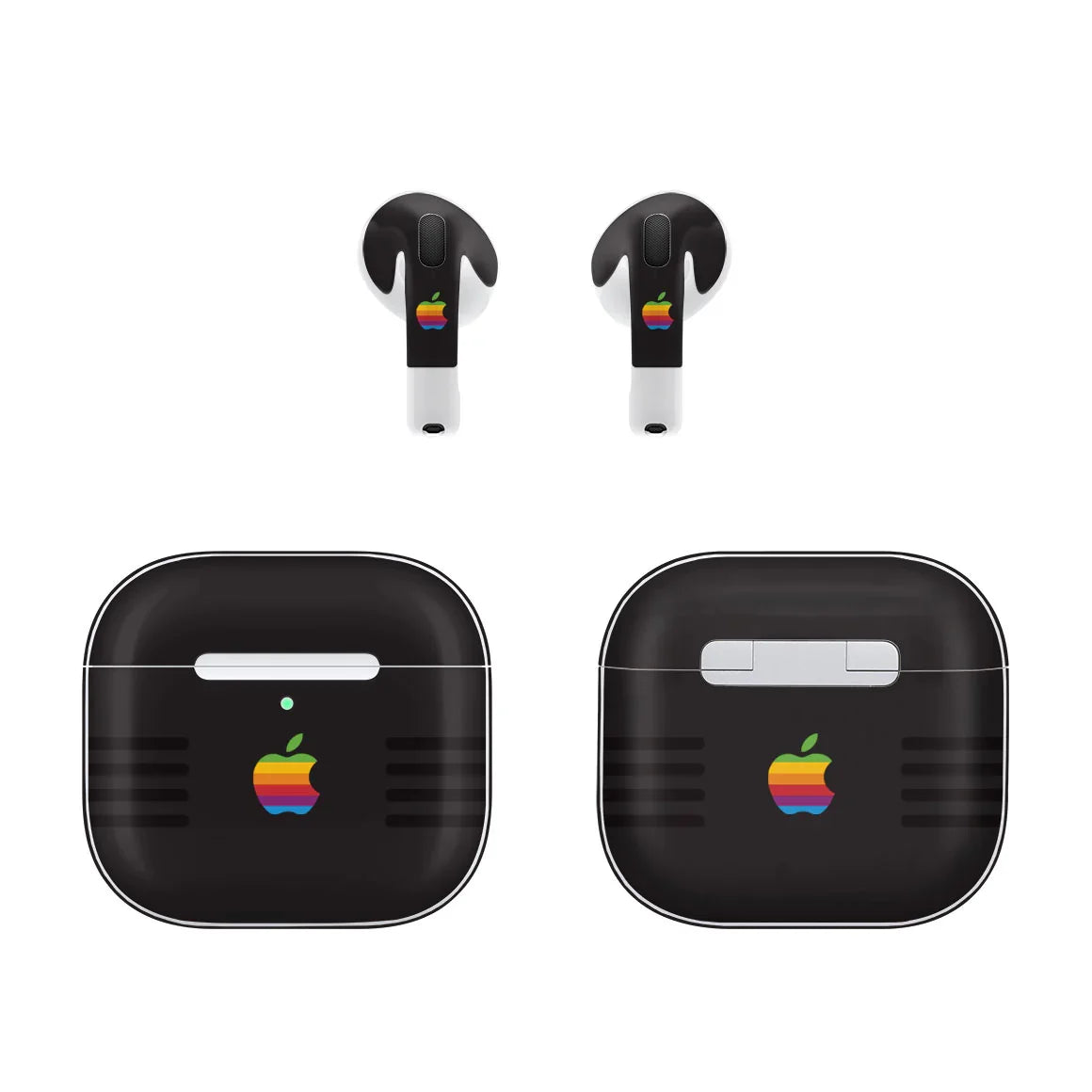 AirPods 5 Retro Series Black Skin