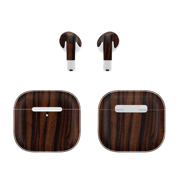 AirPods 5 Wood Series Ebony Skin