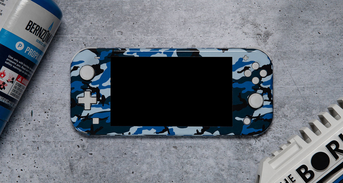 Camo Series device skin material and finish