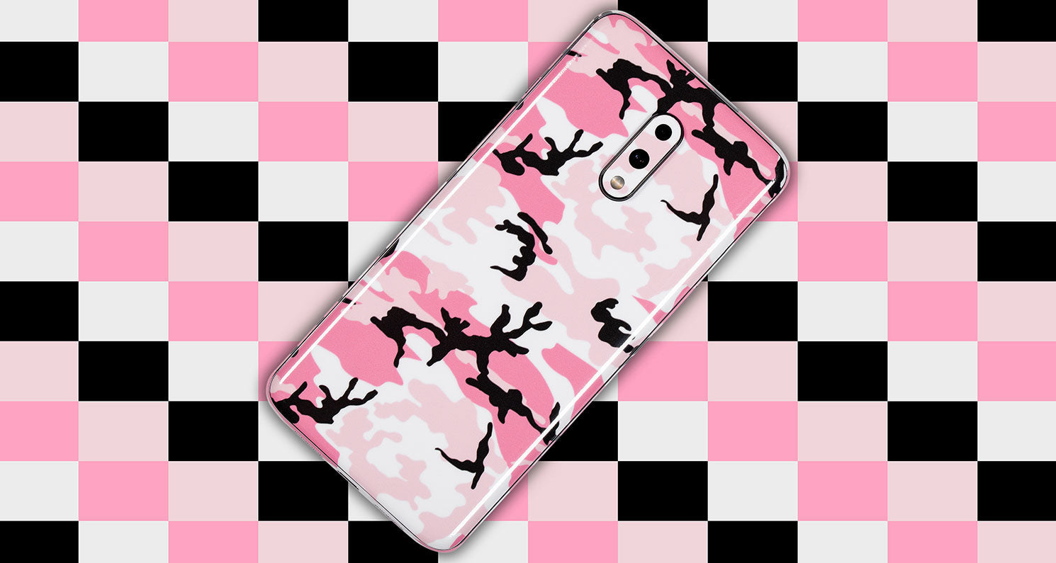 Camo Series device skin material and finish detail view 8