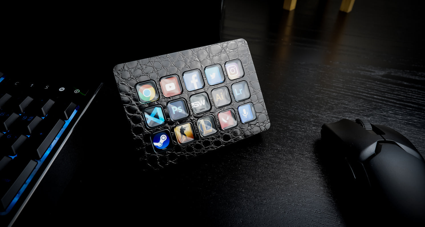 Leather Series device skin material and finish detail view 6