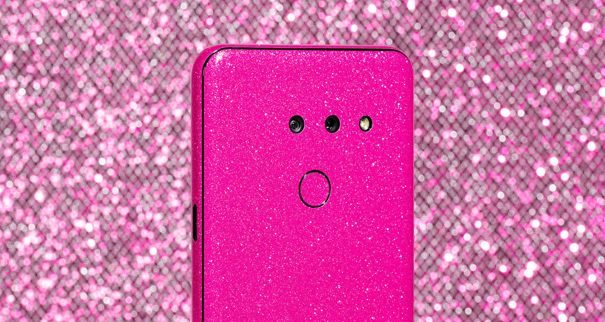 Glitz Series device skin material and finish detail view 7