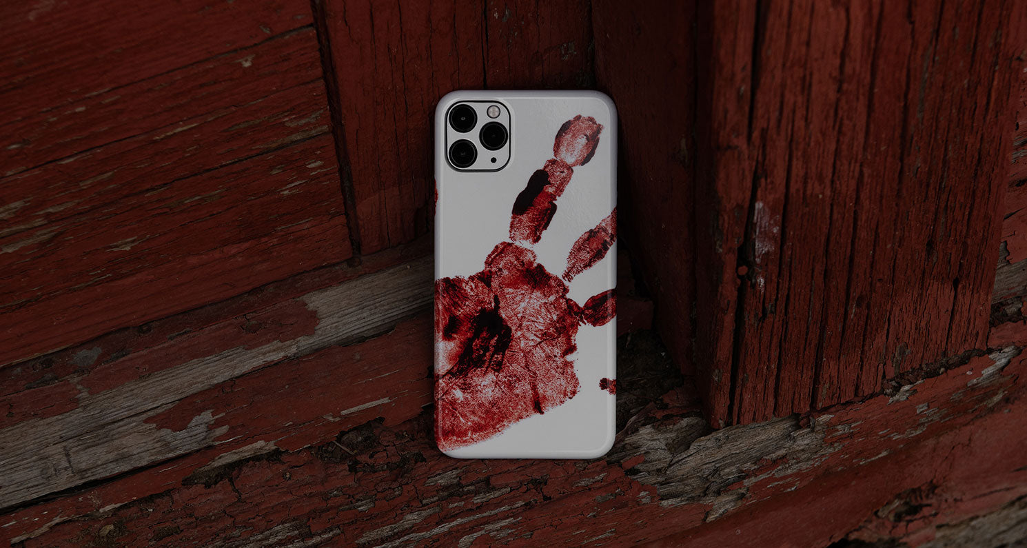 Horror Series device skin material and finish detail view 2