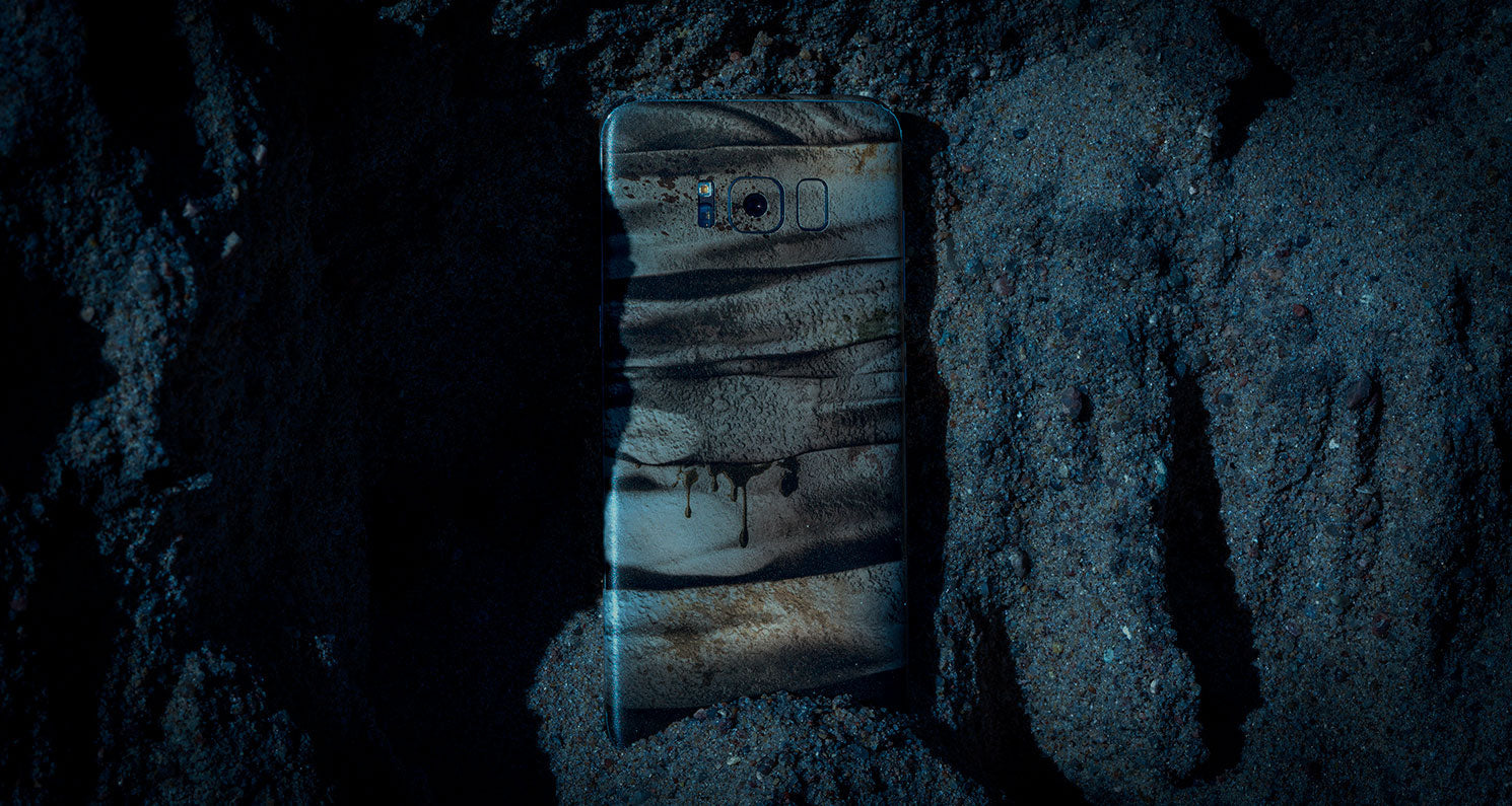 Horror Series device skin material and finish detail view 4