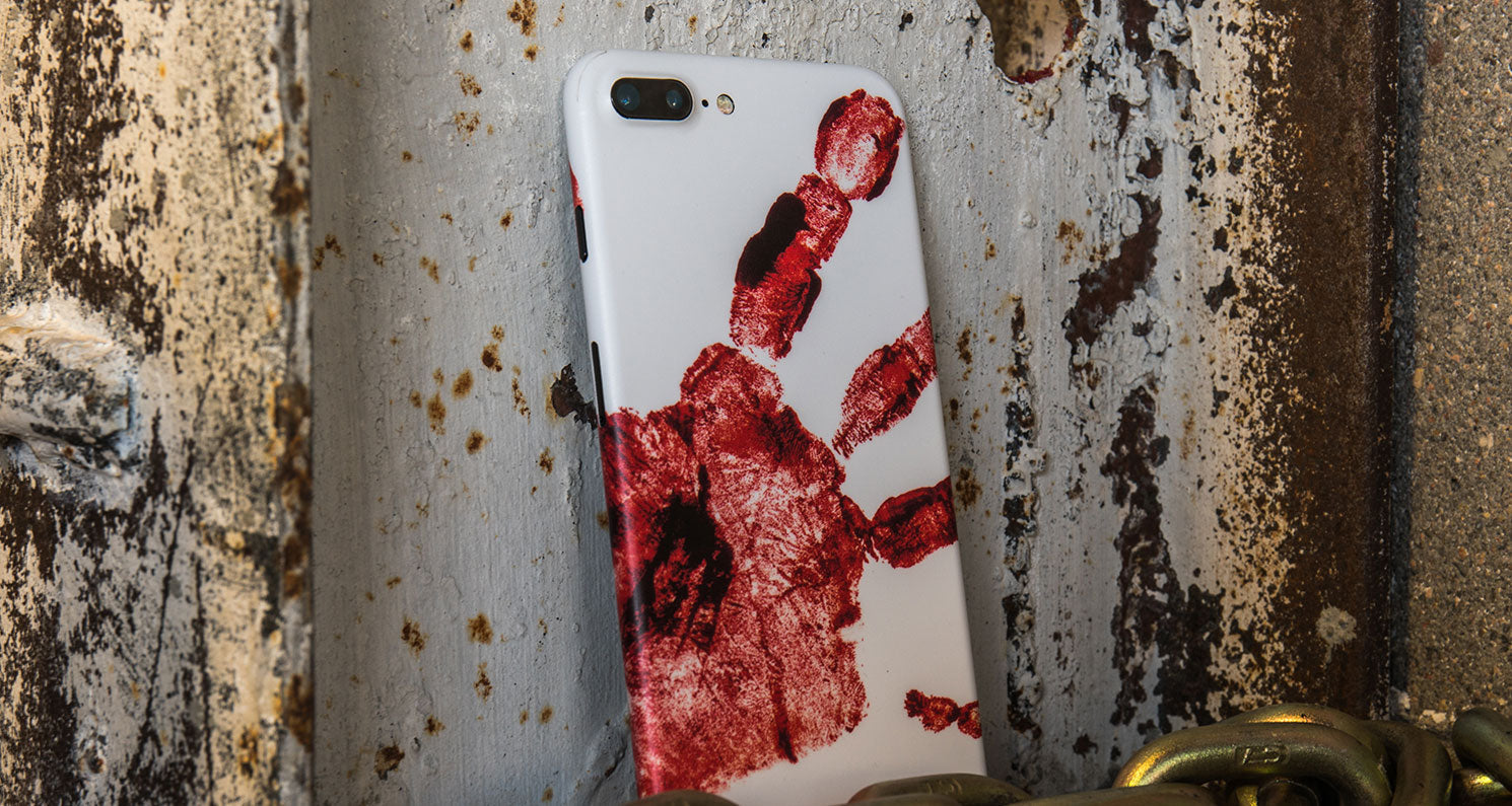 Horror Series device skin material and finish detail view 8