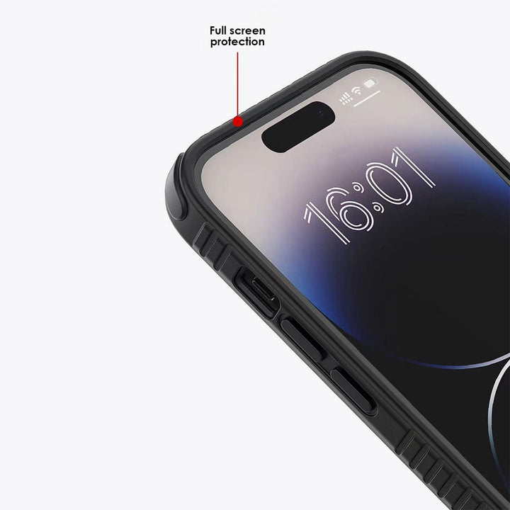 Matte Black iPhone 14 Pro Max Case: Slim, Drop-Proof & Magnetic Matte Black iPhone 14 Pro Max Case: Slim, Drop-Proof & Magnetic