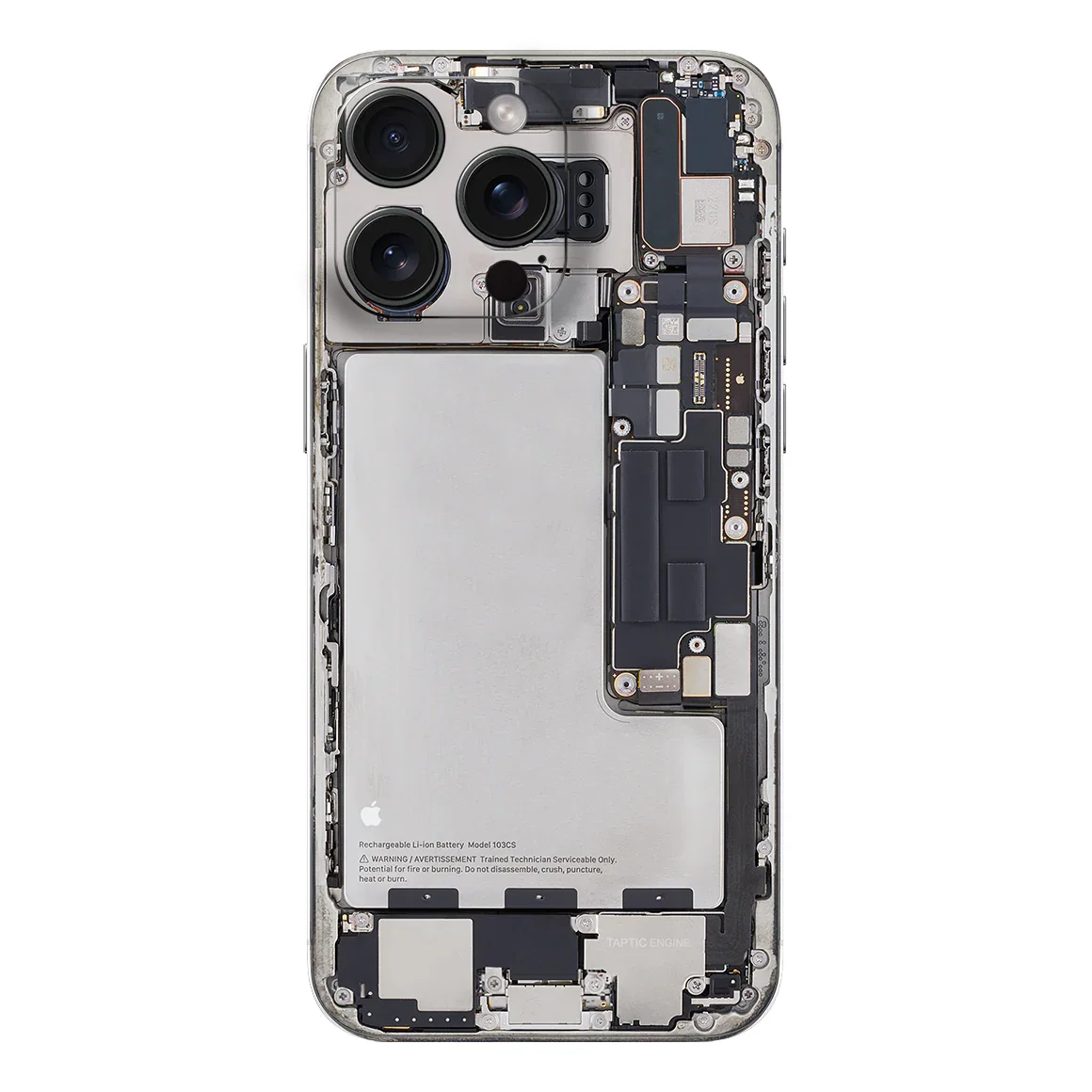 iPhone 16 Pro Transparent Skin