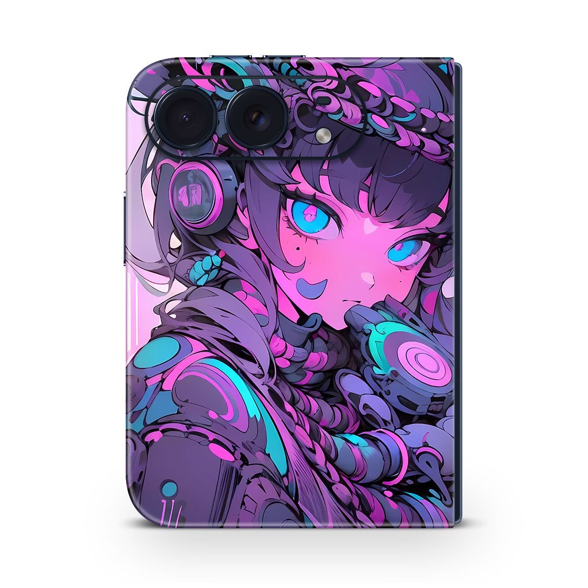 iPhone Duo AI Girl Blue Eye