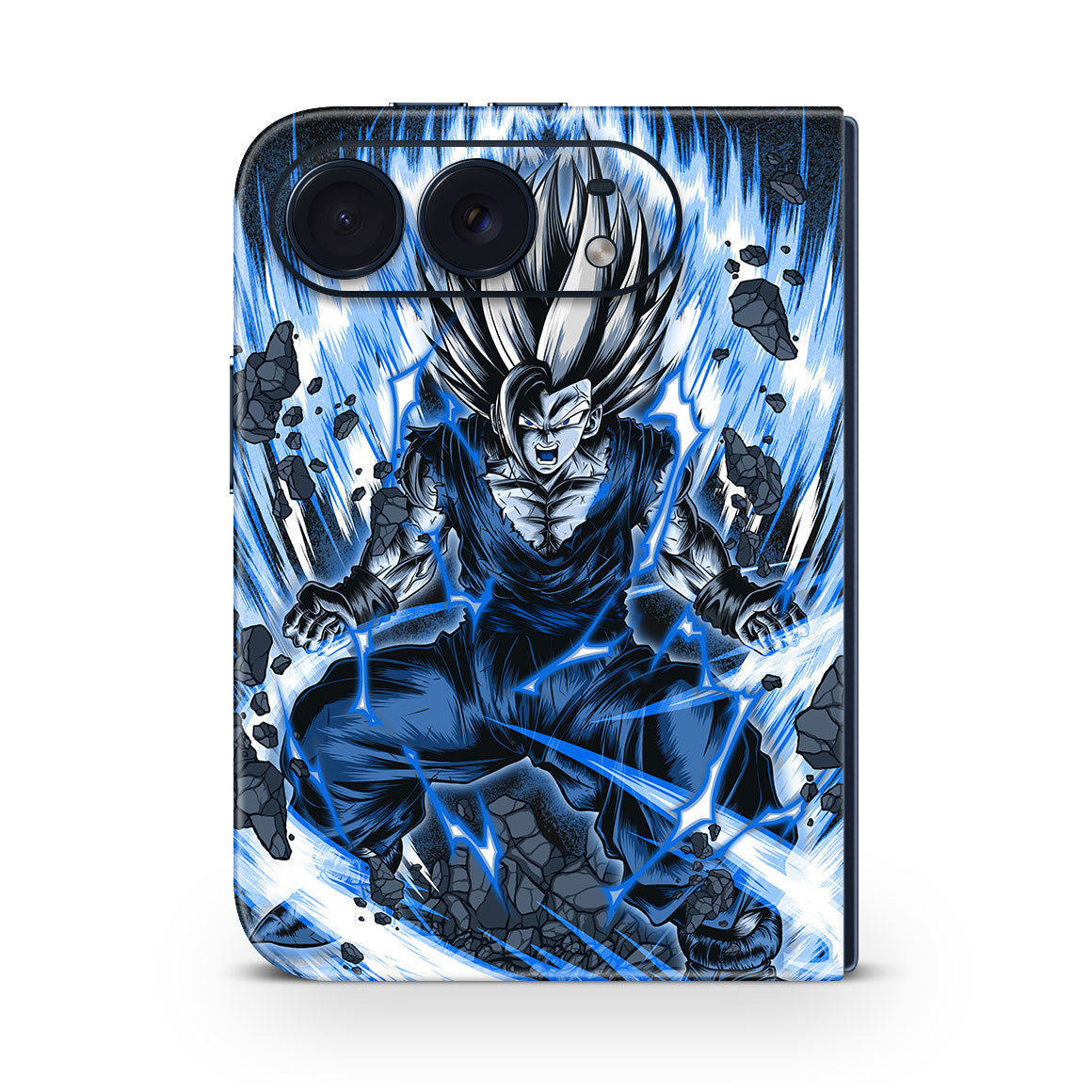 iPhone Duo Artist Series Skin - Blue Super Beast
