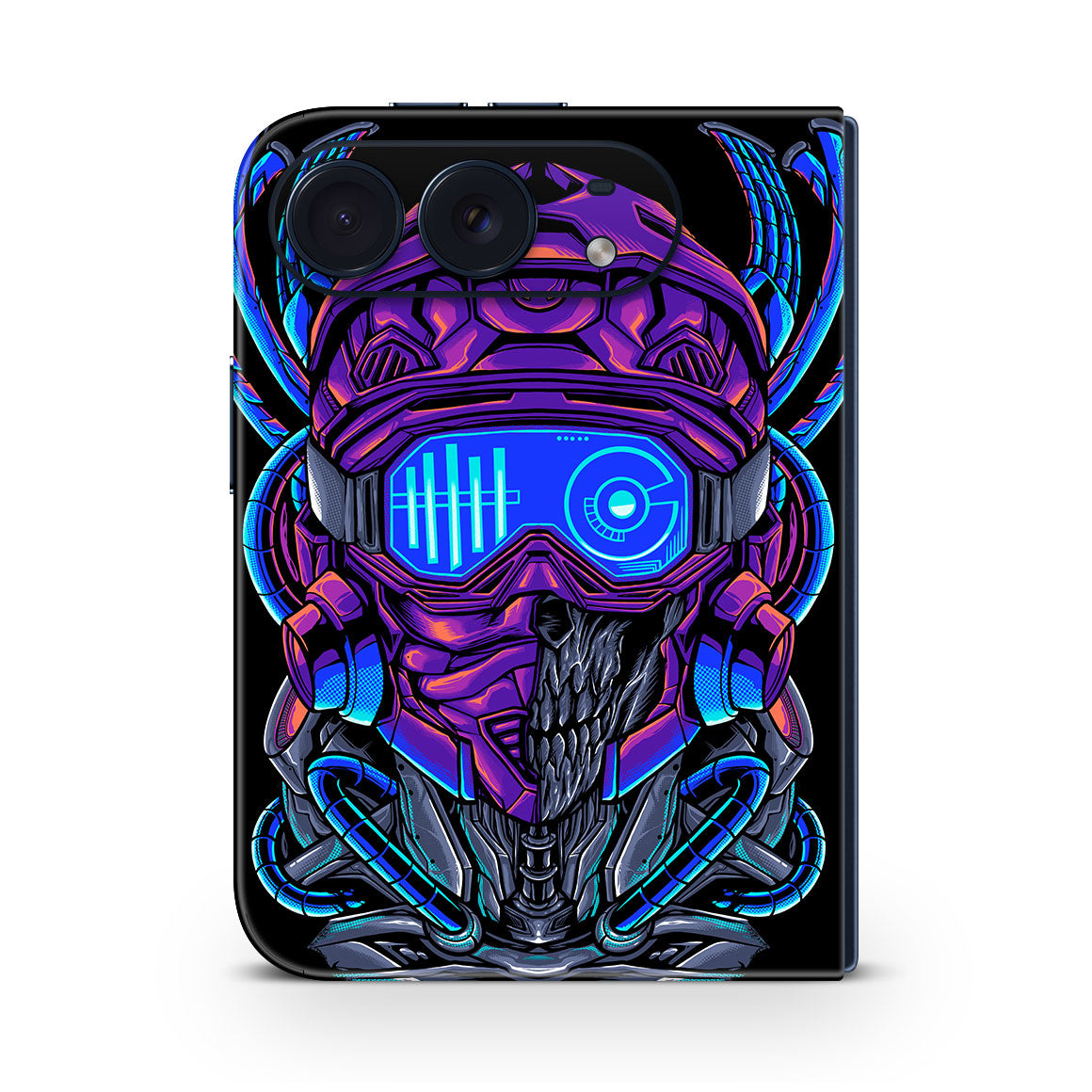 iPhone Duo Artist Series Skin - Cyber Skull