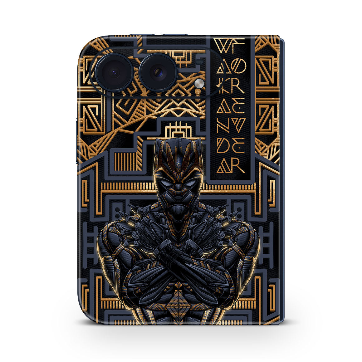 iPhone Duo Artist Series Skin - Gold Panther