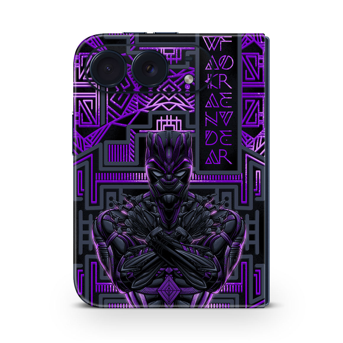 iPhone Duo Artist Series Skin - Violet Panther