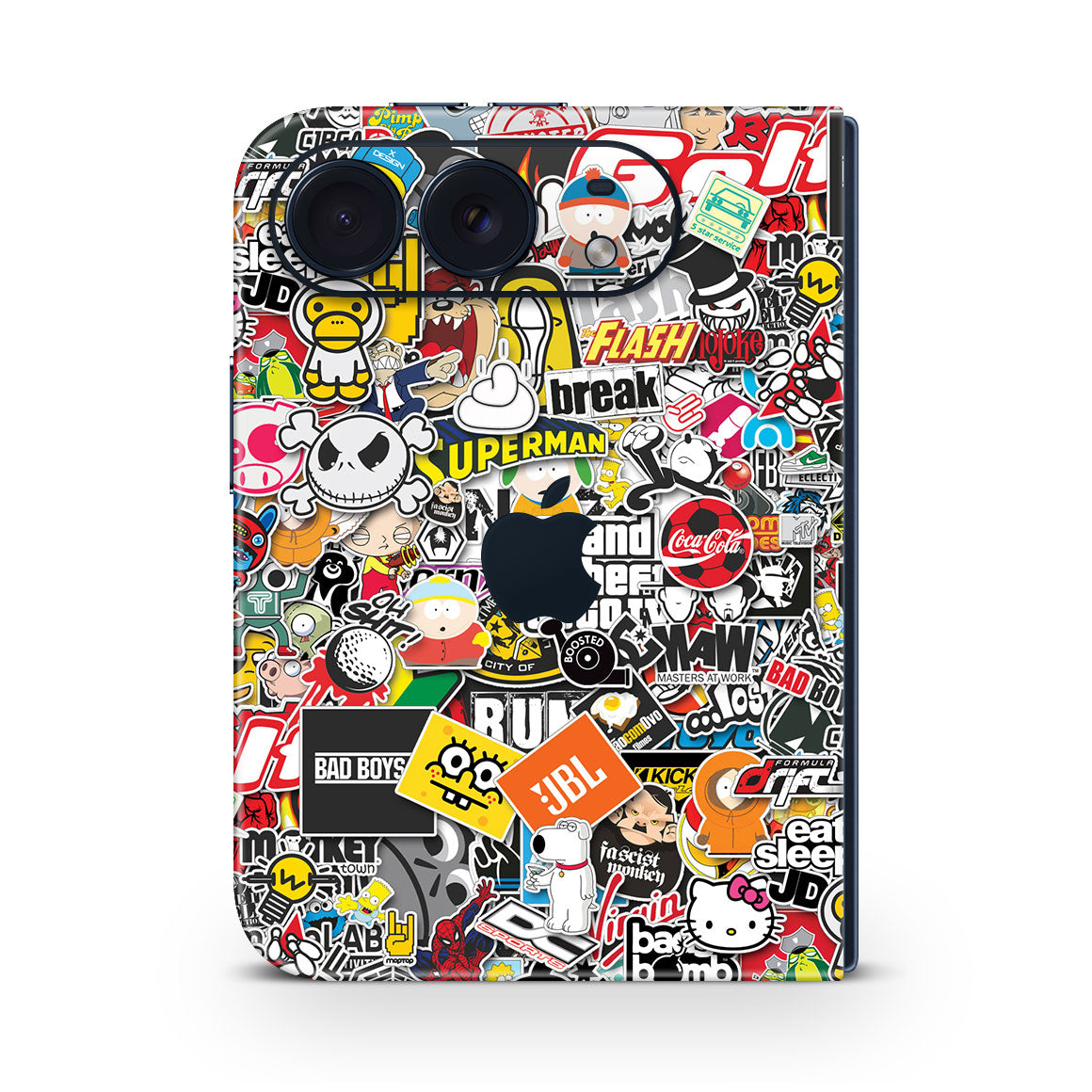 iPhone Duo Designer StickerBomb