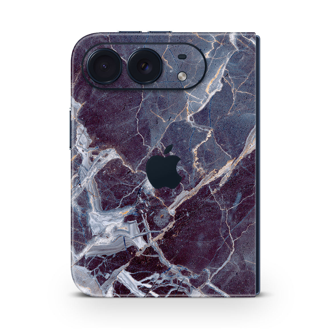 iPhone Duo Marble Dark Blue