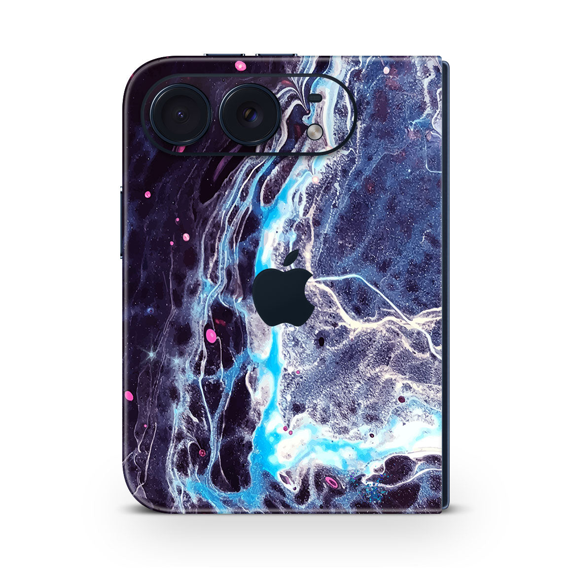 iPhone Duo Oil Paint Dark Waves