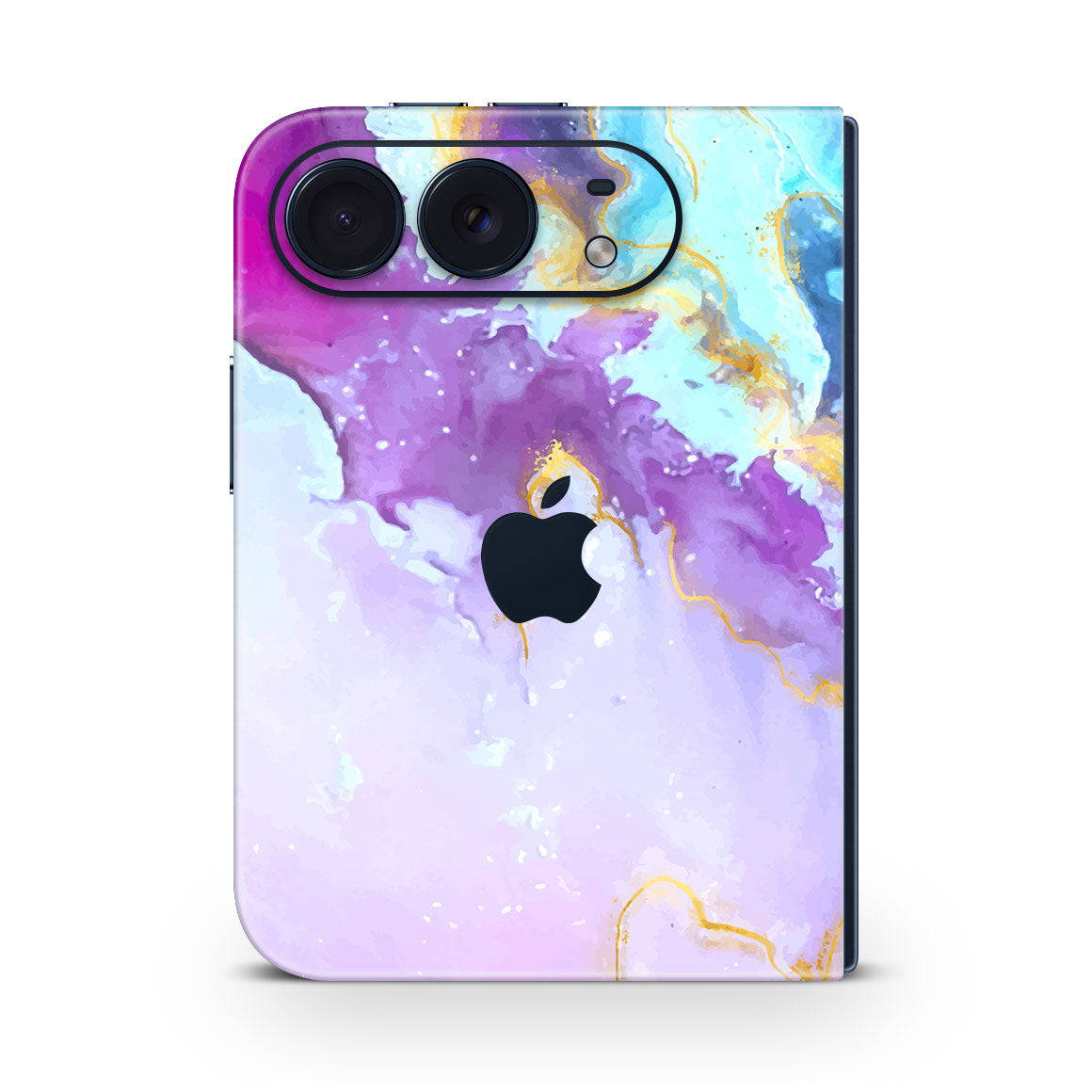 iPhone Duo Oil Paint Pink Swirl