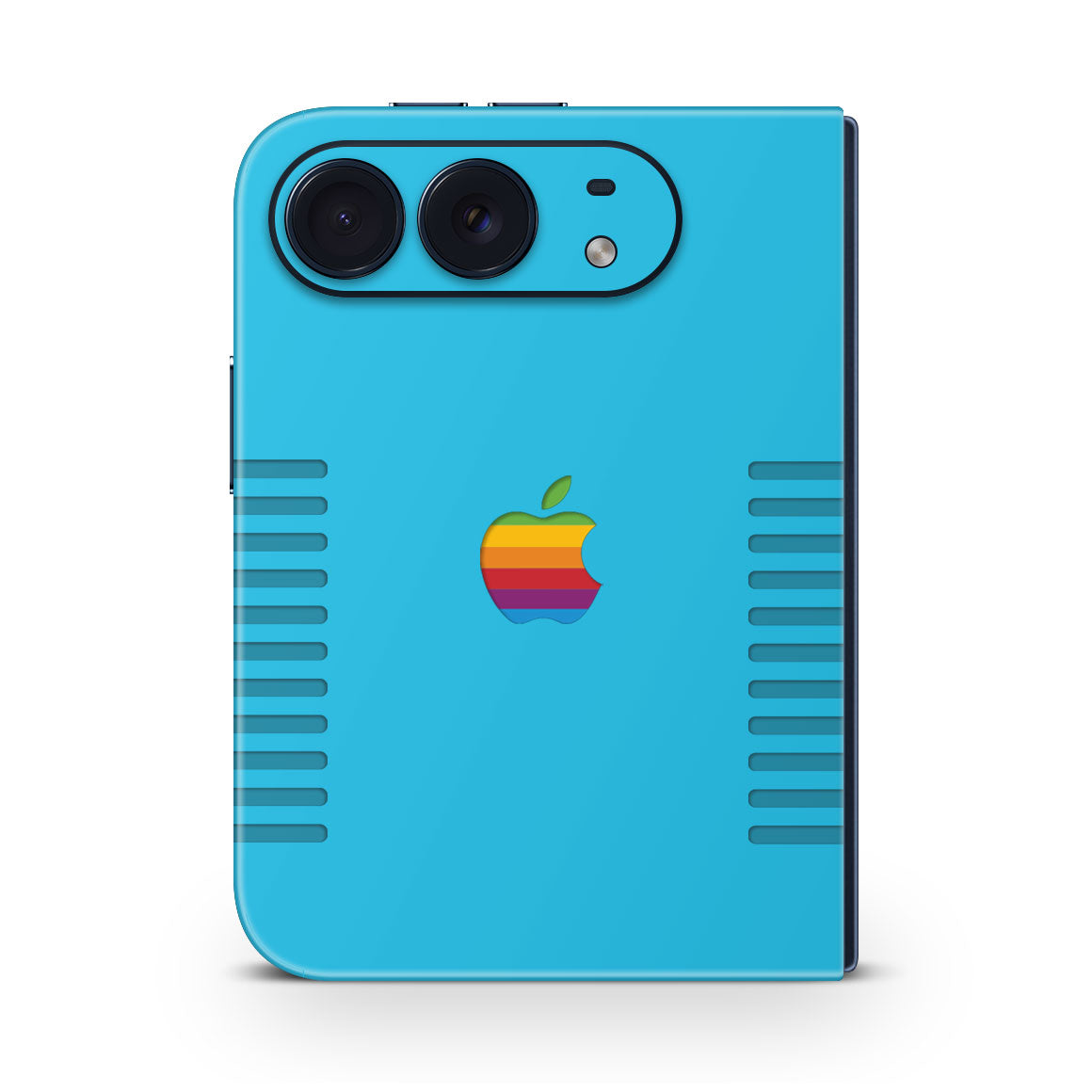 iPhone Duo Retro Color Blue
