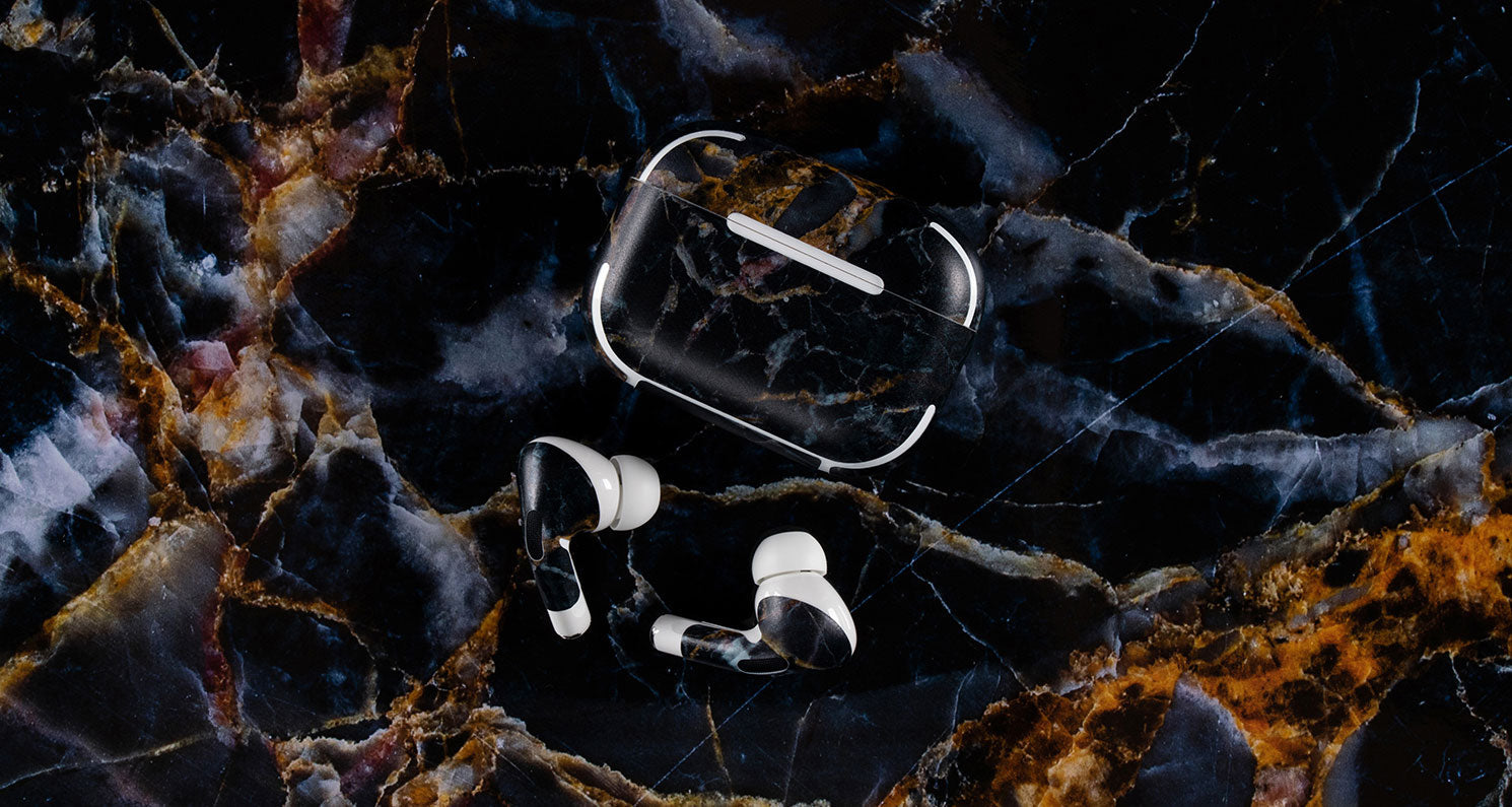 Marble Series device skin material and finish detail view 6