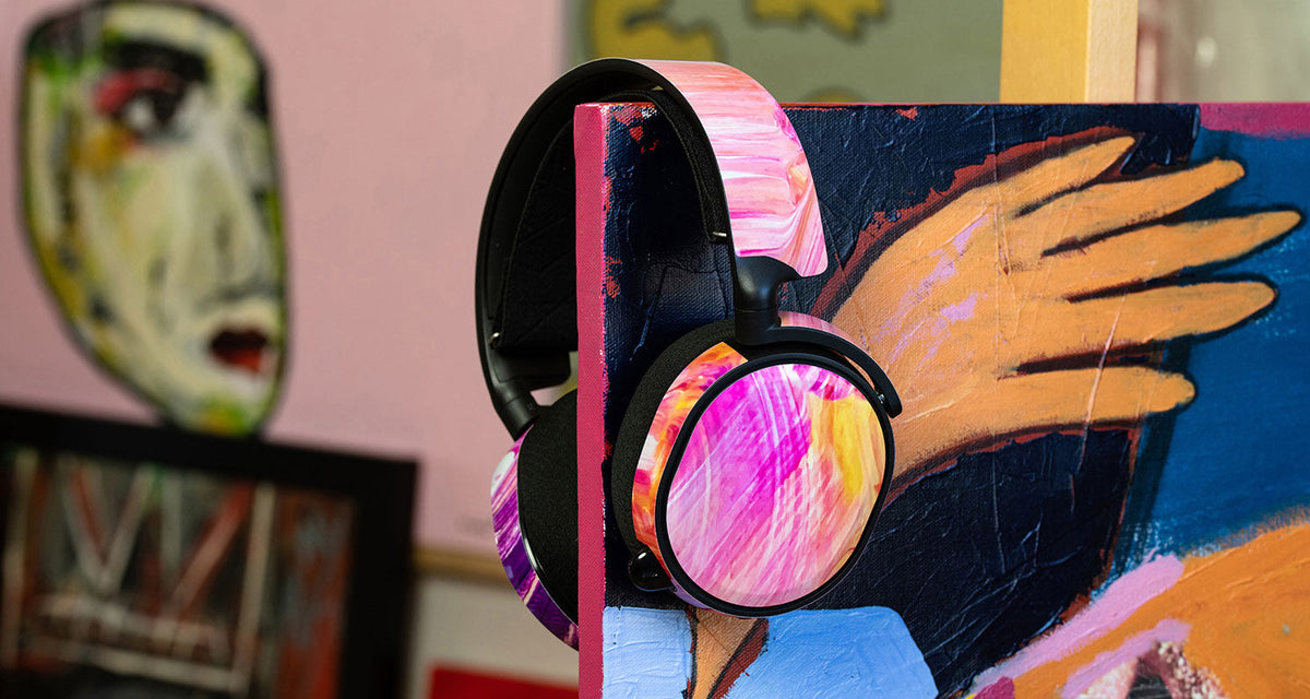 Oil Paint Series device skin material and finish