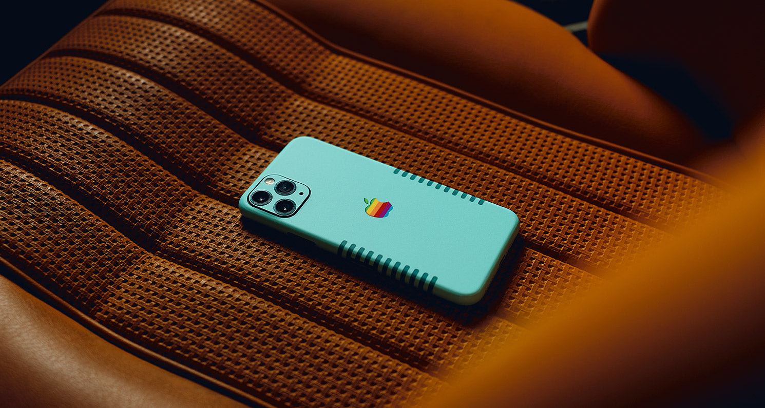 Retro Color Series device skin material and finish