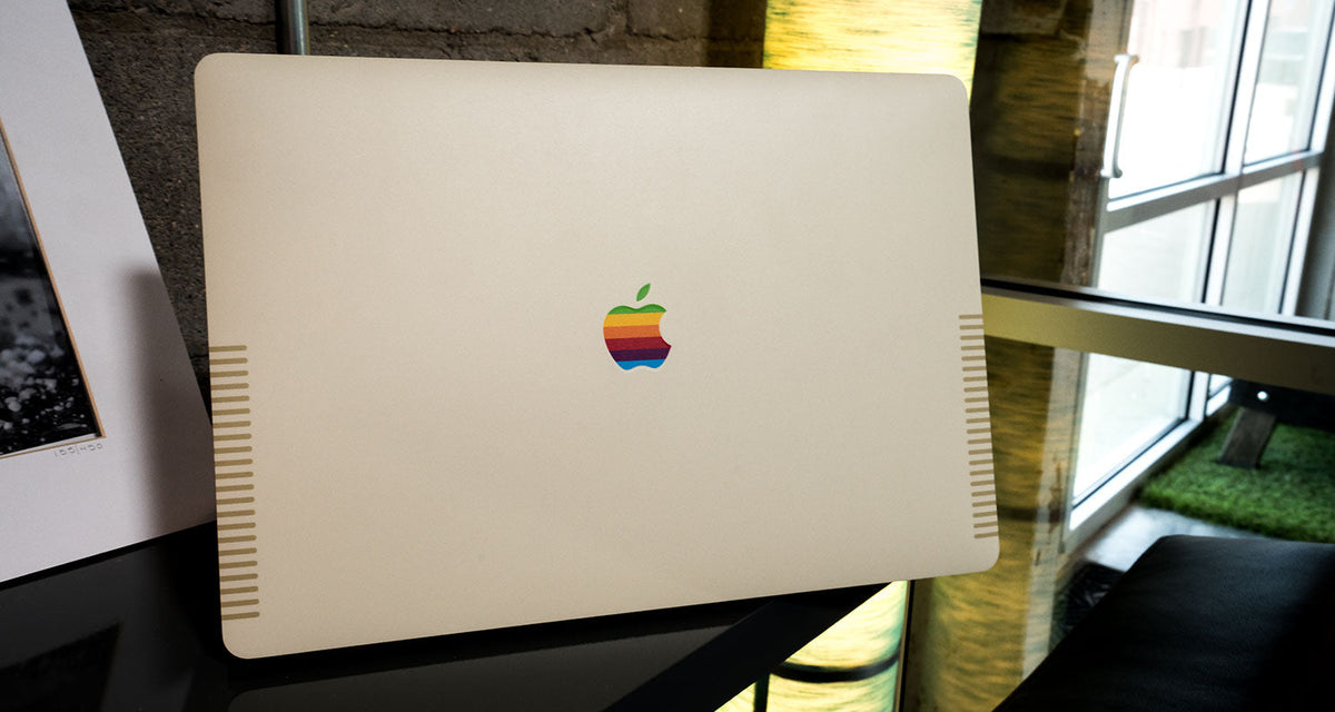 Retro Series device skin material and finish detail view 6