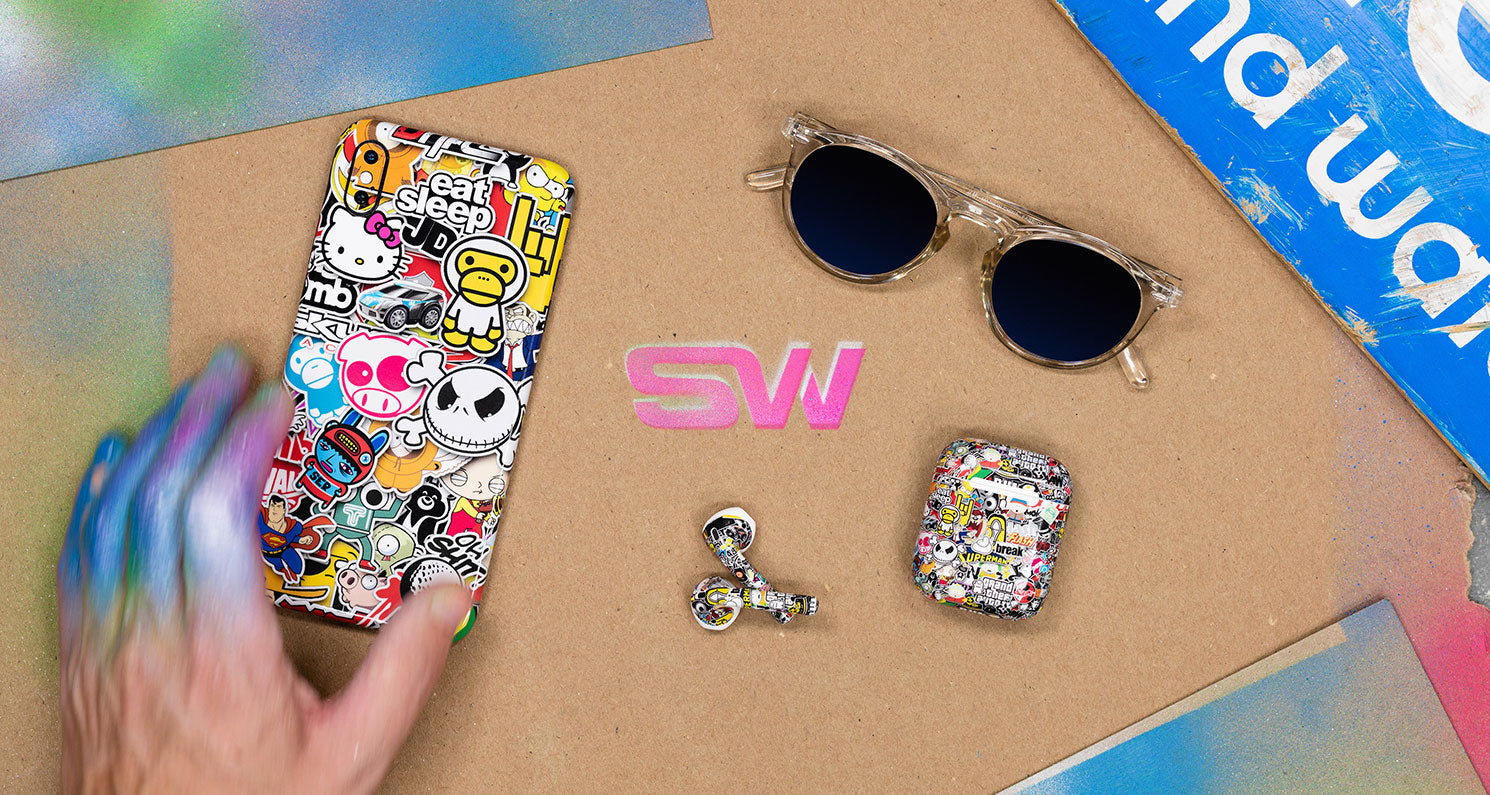 Designer Series device skin material and finish detail view 8