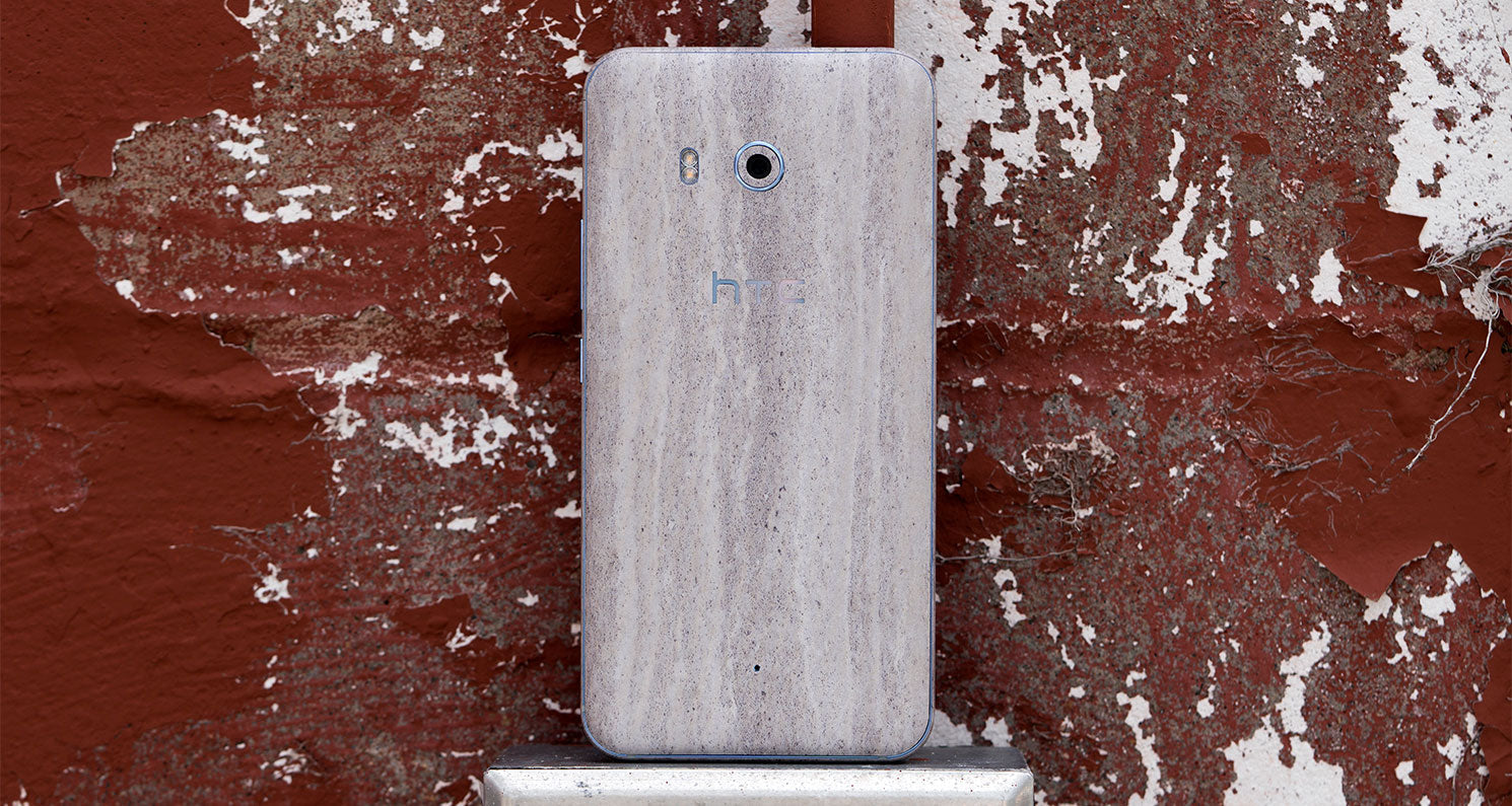 Stone Series device skin material and finish detail view 2