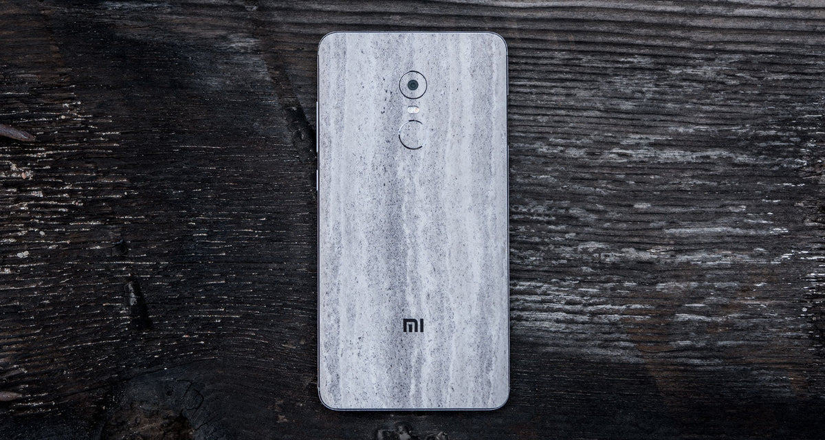 Stone Series device skin material and finish detail view 4