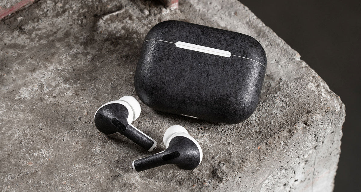 Stone Series device skin material and finish detail view 8