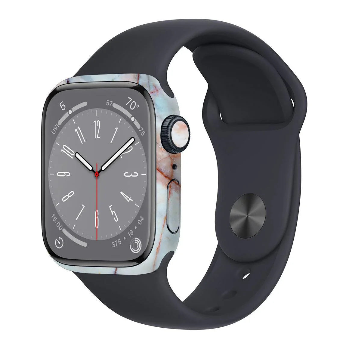 Apple Watch Series 12 Marble Series Skins - Slickwraps